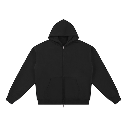 Essential Fleece Zip-Through Hoodie